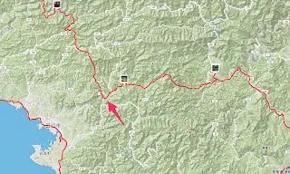 白浜から本宮への山道