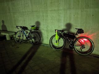 なぎさ公園での出発前の様子